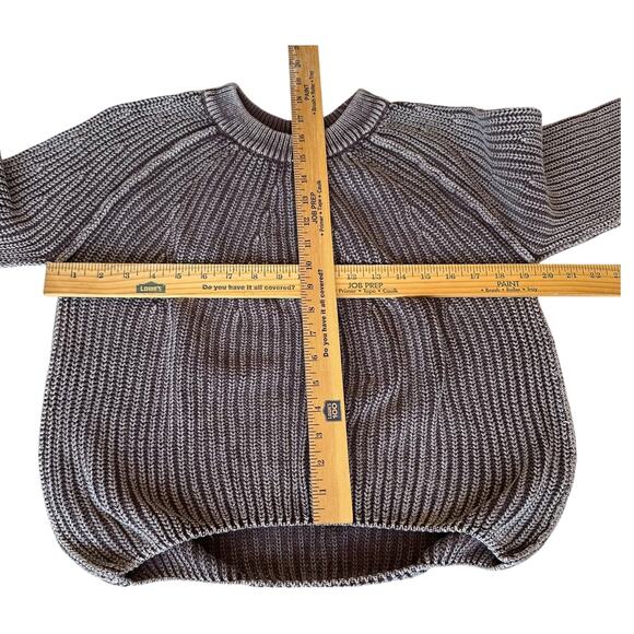 Womens Sweaters Size Small Pull Over Cable Knit Raglan Sleeve Outdoors Casual - Picture 2 of 6